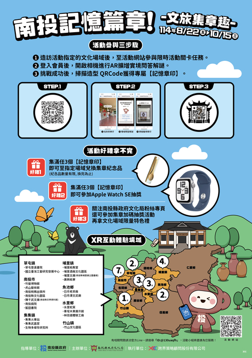 「南投記憶篇章！文旅集章趣」活動圖片